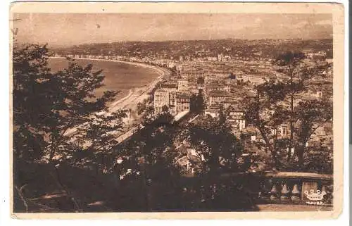 Nice - Vue générale prise de la Terrasse du Château - von 1948 (AK6055)