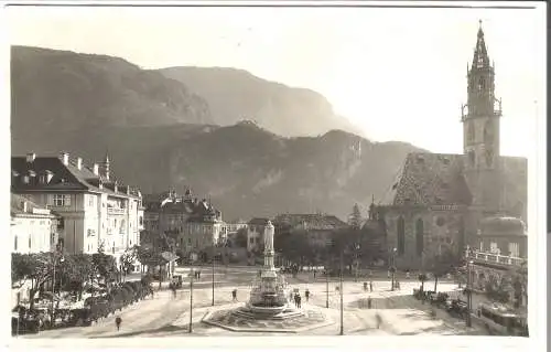 Walterplatz in Bozen  - von 1951 (AK6062)