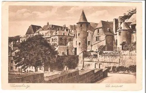 Luxembourg - Le Rempart  - von 1932 (AK6063)