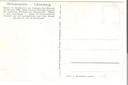 Wilhelmshöhe - Löwenburg  - von 1957 (AK6072)