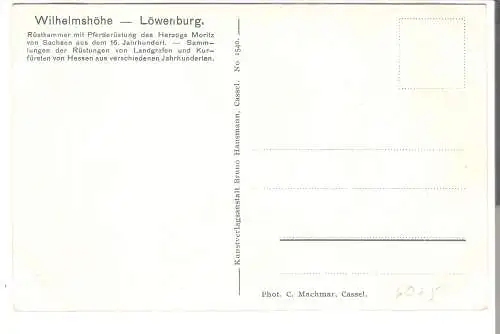 Wilhelmshöhe - Löwenburg  - von 1957 (AK6075)