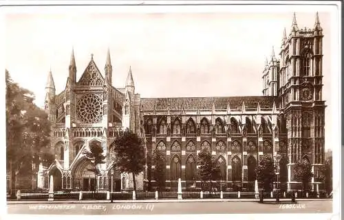 Westminster Abbey - London  - von 1936 (AK6078)