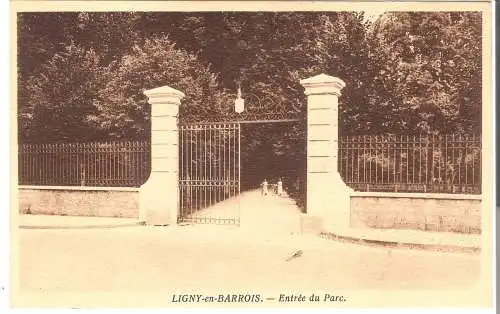 Ligny en Barrois - Entrée du Parc - von 1935  (AK6082)