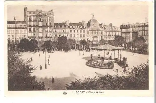 Brest - Place Wilson  - von 1927  (AK6092)