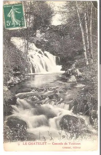 Le Chatelet - Cascade de Voucoux  - von 1908 (AK6095)