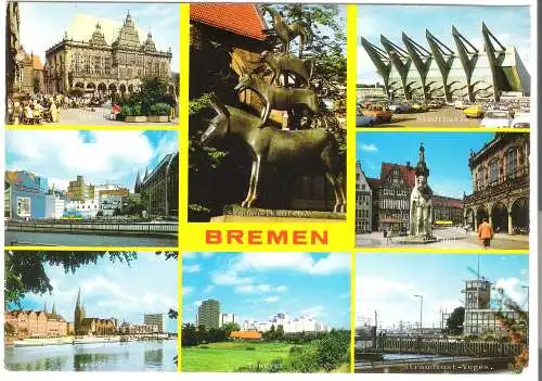 Bremen  - 8 Ansichten - von 1969  (AK6129)