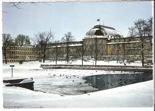 Bremen  - Winterlich - Parkhotel am Hollersee - von 1962 (AK6169)