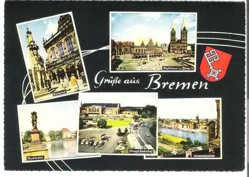 Bremen  - 5 Ansichten - von 1962 (AK6182)