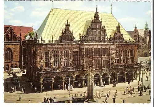 Bremen  - Rathaus - von 1958 (AK6185)