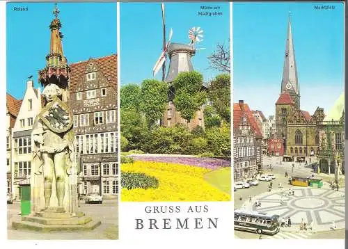 Bremen  - 3 Ansichten - von 1964 (AK6194)