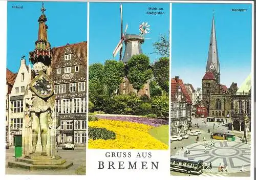 Bremen  - 3 Ansichten  - von 1964  (AK6202)