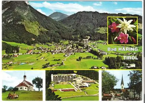 Bad Häring - Tirol - 4 Ansichten  - von 1974   (AK6207)