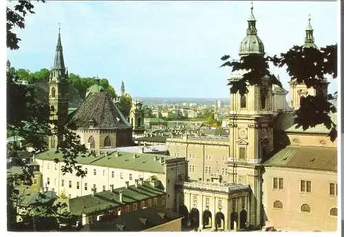 Salzburg - mit Dom und Fransiskanerkirche  - von 1962  (AK6211)