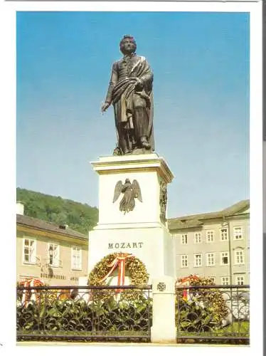 Salzburg - Mozart-Denkmal - von 1982 (AK6217)