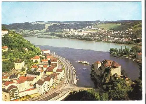 Passau - Ilzstadt und Burg Niederhaus - von 1974  (AK6241)