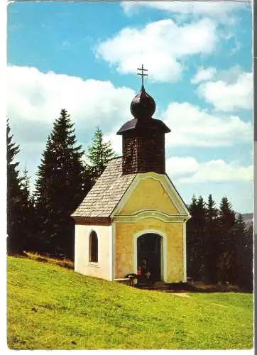 Bergkapelle, Sommeralm - Gasthaus-Pension Sommeralm - von 1966  (AK6259)