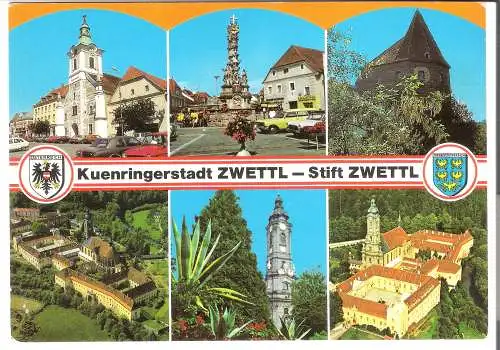 Kuenringerstadt Zwettl - Stift Zwettl - 6 Ansichten - von 1968 (AK6268)