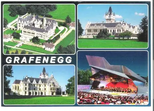 Grafenegg - 4 Ansichten - von 1983 (AK6285)