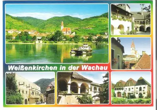 Weißenkirchen in der Wachau - 6 Ansichten - von 1973 (AK6286)