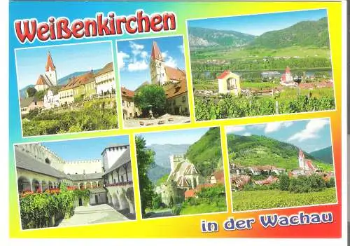 Weißenkirchen in der Wachau - 6 Ansichten - von 1973 (AK6287)