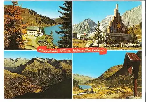 Oberseehütte - Stallersattel - 4 Ansichten - von 1963 (AK6289)