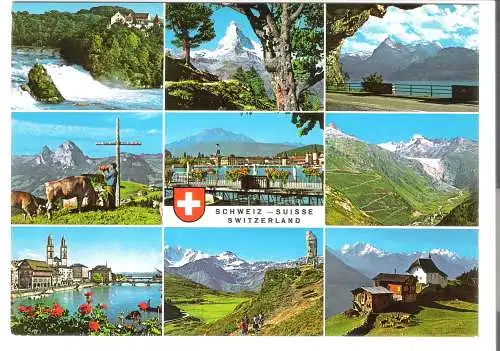 Schweiz - 9 Ansichten  - Café-Restaurant Park am Reinfall  - von 1984 (AK6244)