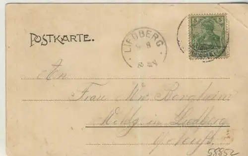 Gruss vom Truppenlager Elsenborn -  von 1905  (AK58852)