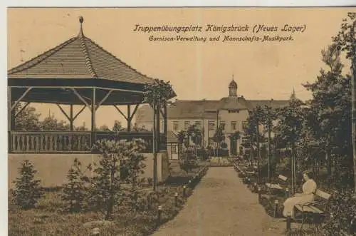 Truppenübungsplatz Königsbrück (Neues Lager)  -  von 1927  (AK58853)