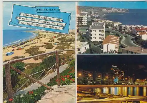 Gran Canaria - 3 Ansichten -  von 1975 (AK58872)