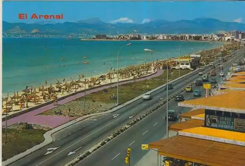 Mallorca - El Arenal - von 1972  (AK58899)