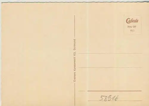 Nordseeheilbad Norderney - 4 Ansichten  - von 1970 (AK58916)