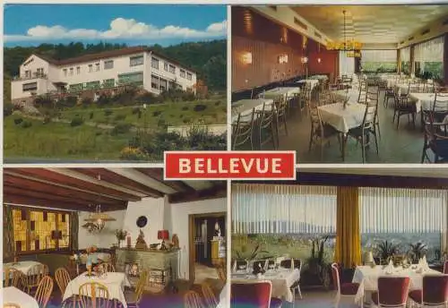 Hotel Bellevue - Wolfshausen - 4 Ansichten  - von 1970 (AK58916-1)