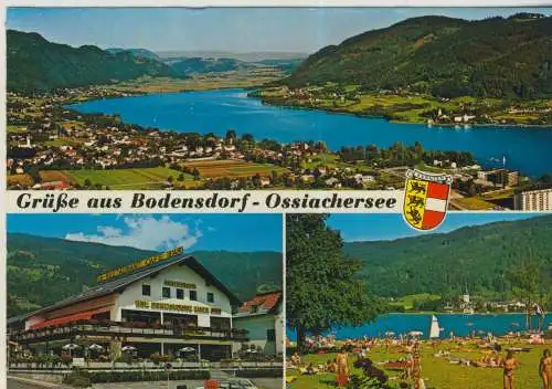 Grüße aus Bodensdorf - Ossiachersee - 3 Ansichten - von 1978 (AK58923)