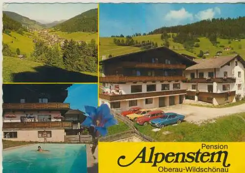 Pension Alpenstern - Oberau-Wildschönau - 3 Ansichten - von 1975 (AK58924)