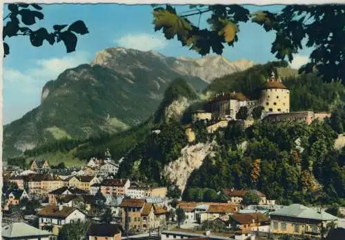  Kufstein in Tirol mit Festung und Kaisergebirge - von 1959  (AK58926)