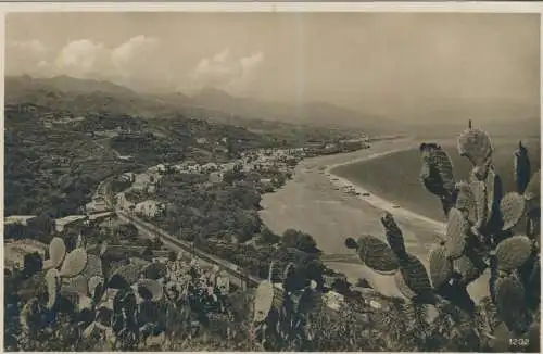 Sicilia - Sizilien - Taormina - von 1937 (AK58928)