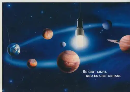 Es gibt Licht. Und es gibt OSRAM - von 1994   (AK58952)