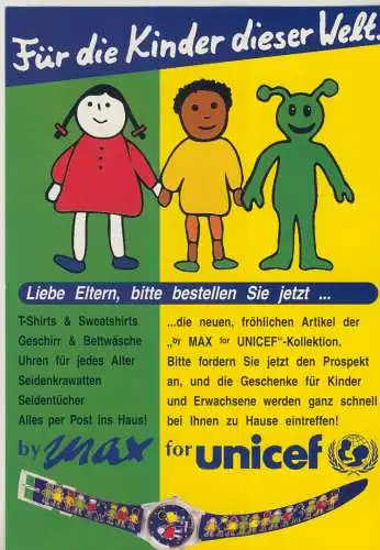 by MAX for UNICEF - von 1998 (AK58958)