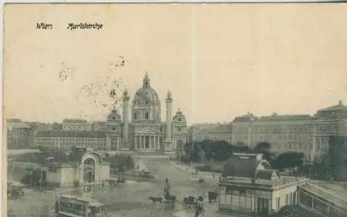 Wien - Karlskirche - von 1909  (AK59024)