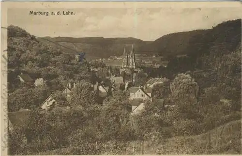 Marburg a.d. Lahn - von 1920 (AK59049)