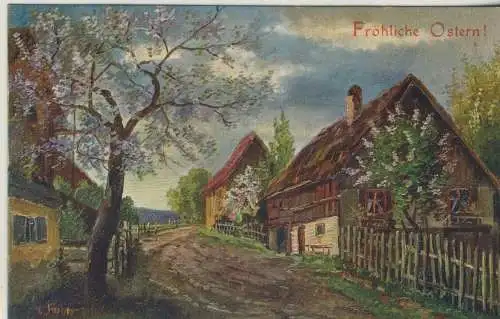 Fröhliche Ostern - von 1908  (AK59056)