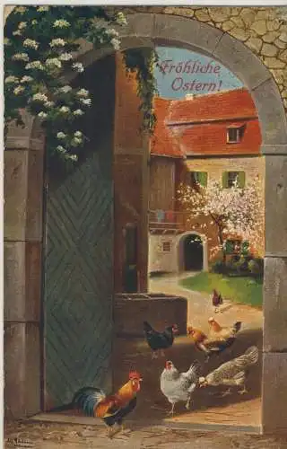 Fröhliche Ostern - von 1906 (AK59058)