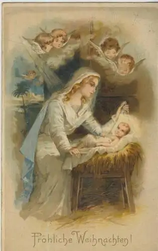 Fröhliche Weihnachten ! - von 1907 (AK59063)