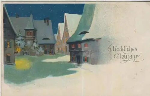 Glückliches Neujahr ! - von 1925 (AK59066)