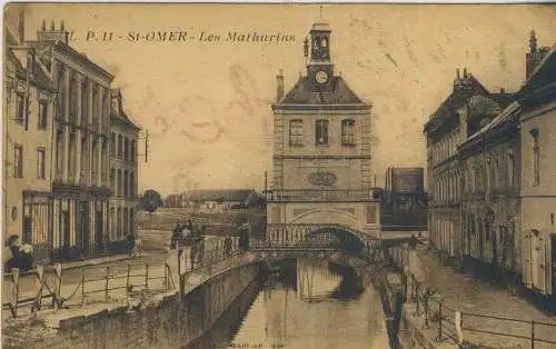 St.-Omer - Les Mathurius - von 1919  (AK59071)