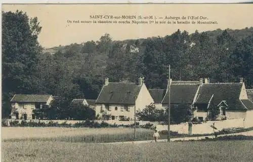 Saint CYR sur MORIN - von 1934  (AK59075)