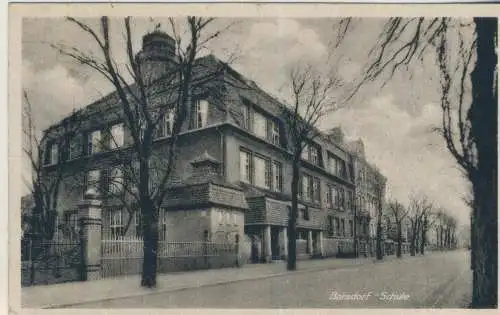 Borsdorf - Schule - von 1962 (AK59090)