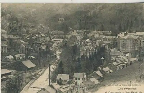 Les Pyrénées - Cauterets - Vue Générale - von 1920   (AK59101)