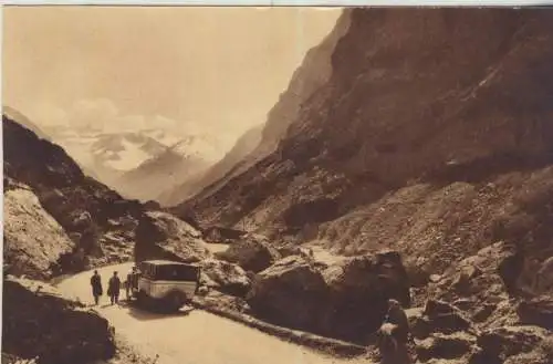 Gavarnie - Route de Gavarnie - Le Chaos - von 1920  (AK59105)