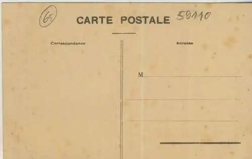 Les Pyrénées - Cauterets - Le Limacon, Route de Pierrefitte à Cauterets - von 1920 (AK59110)